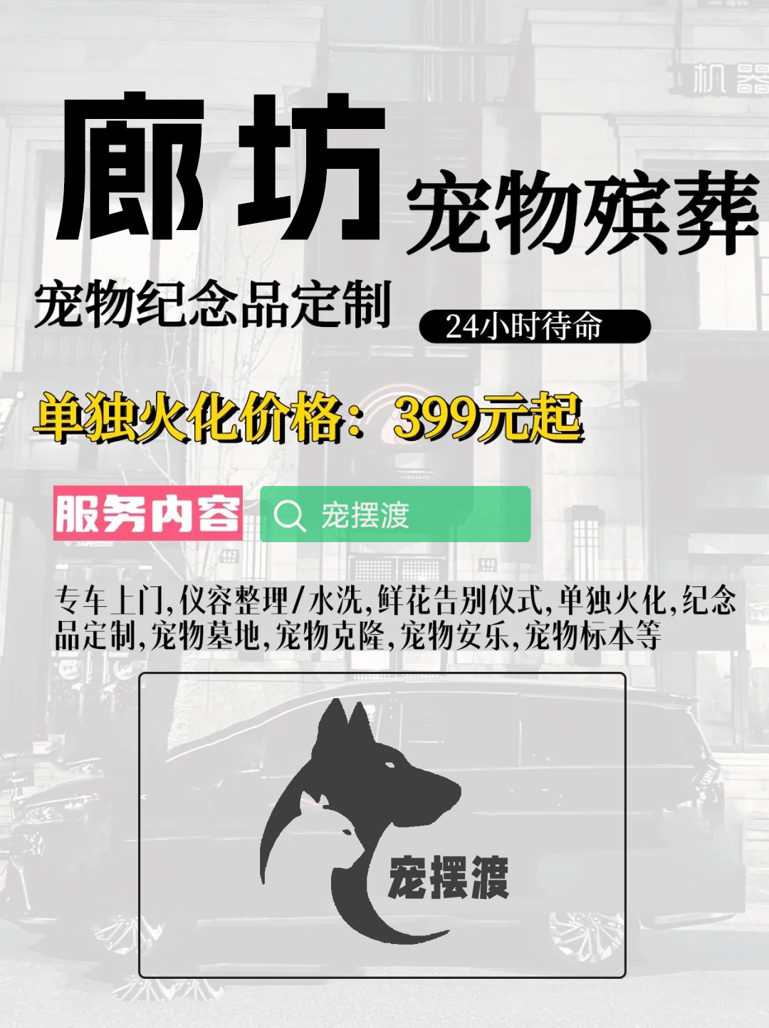 廊坊宠物身后事：如何处理宠物的遗体告别仪式