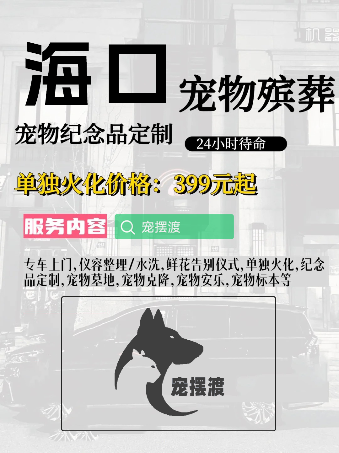 海口宠物丧葬：如何处理宠物的遗体告别仪式